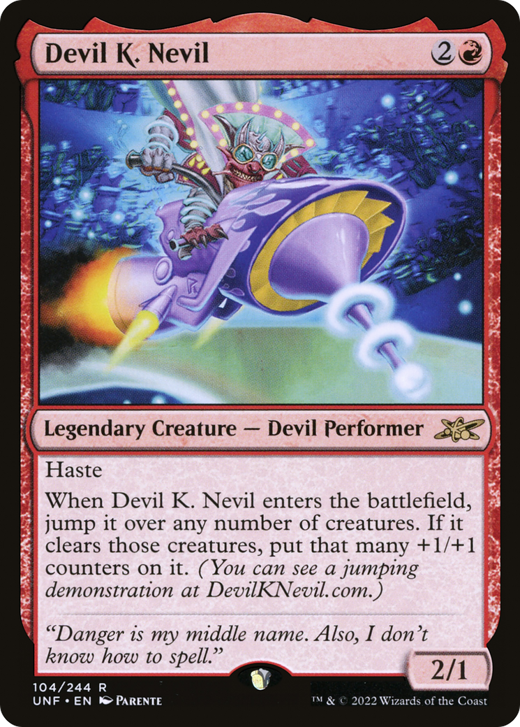 Devil K. Nevil [Unfinity] Foil