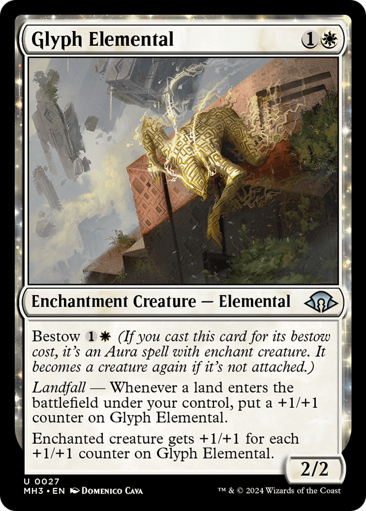 Glyph Elemental [Modern Horizons 3] Foil