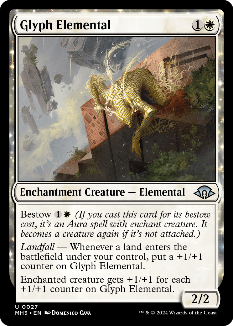 Glyph Elemental [Modern Horizons 3] Foil