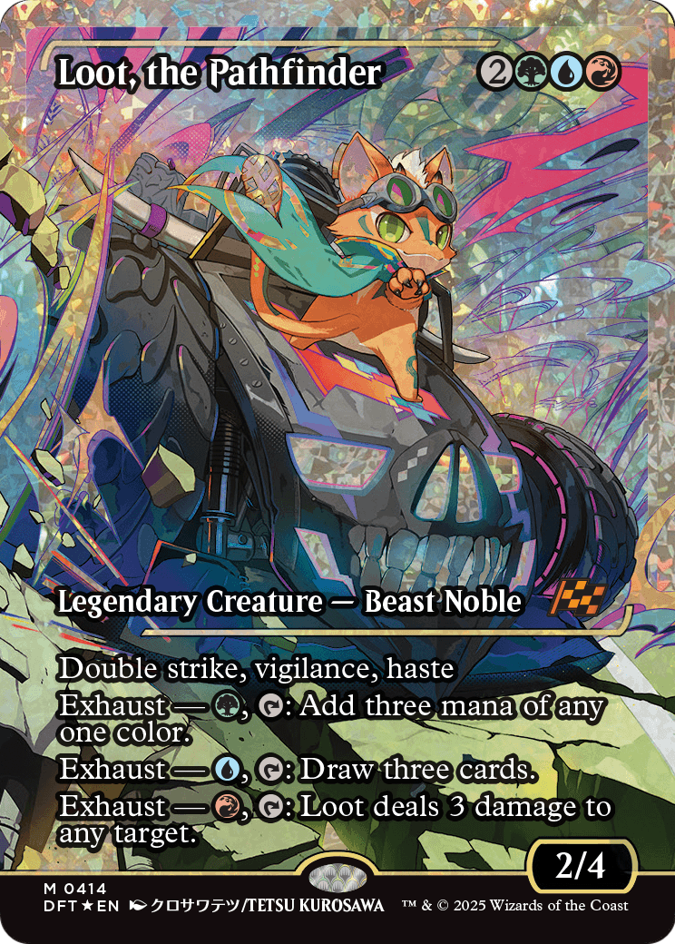Loot, the Pathfinder |  Foil (414) [Aetherdrift]