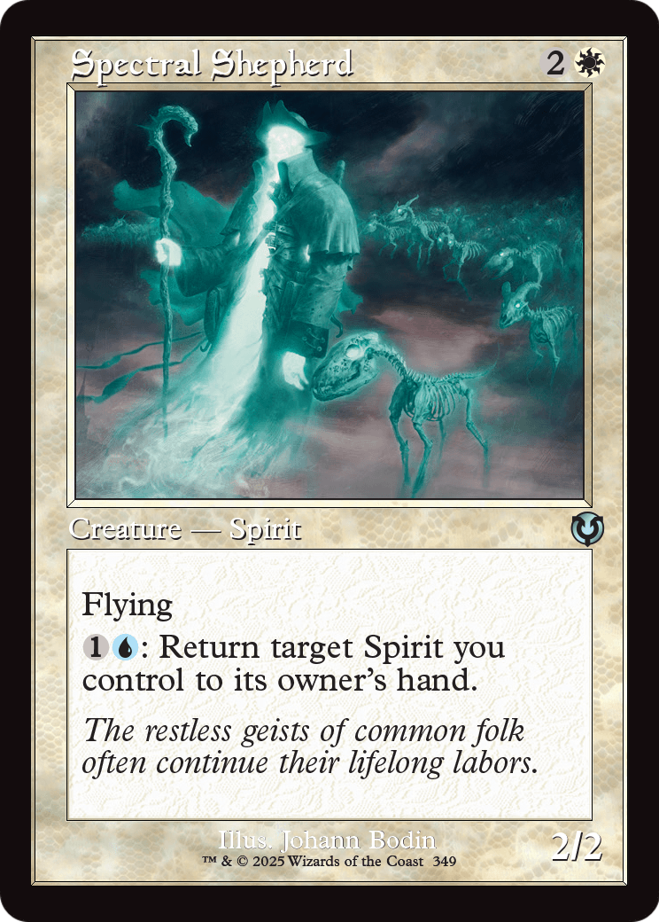 Spectral Shepherd (Retro Frame) (-349) [Innistrad Remastered]