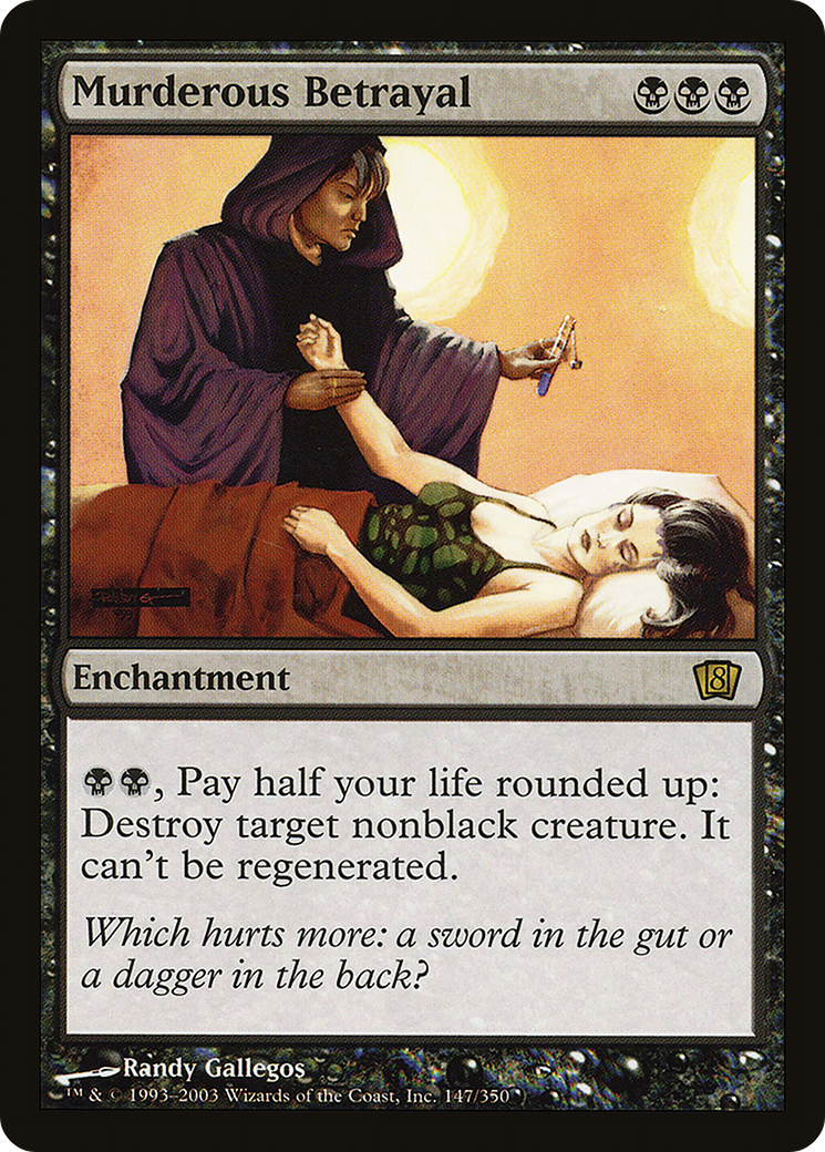Murderous Betrayal [Eighth Edition] Foil