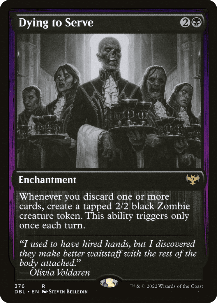 Dying to Serve [Innistrad: Double Feature] Foil