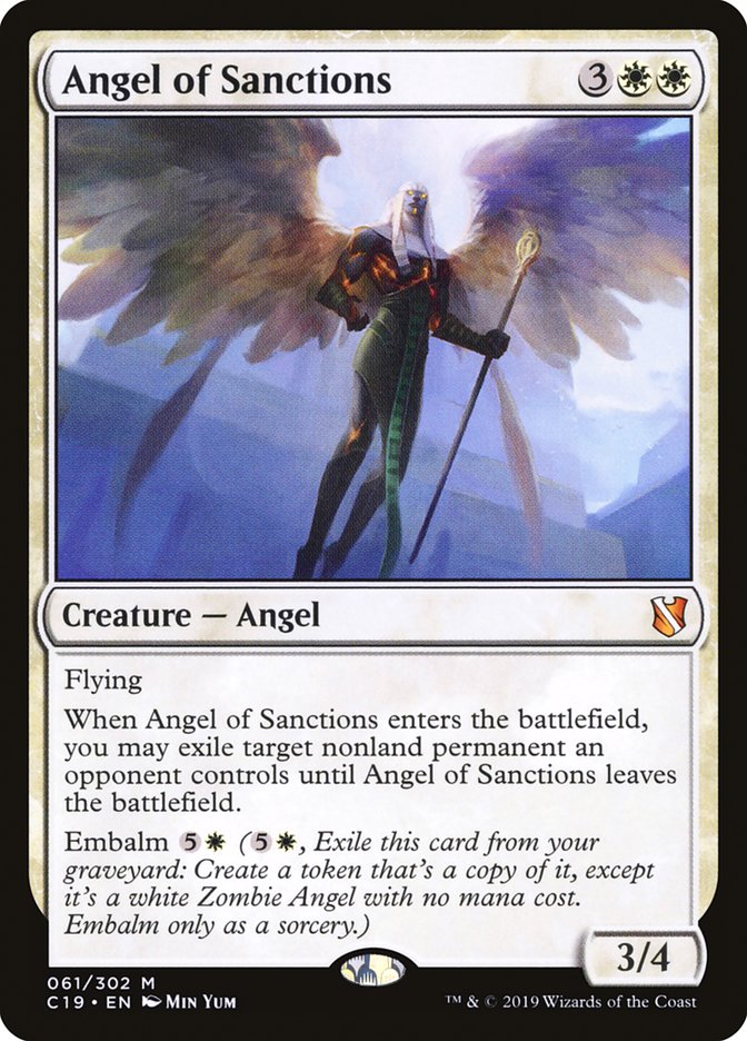 Angel of Sanctions 61/302 (Commander 2019) 