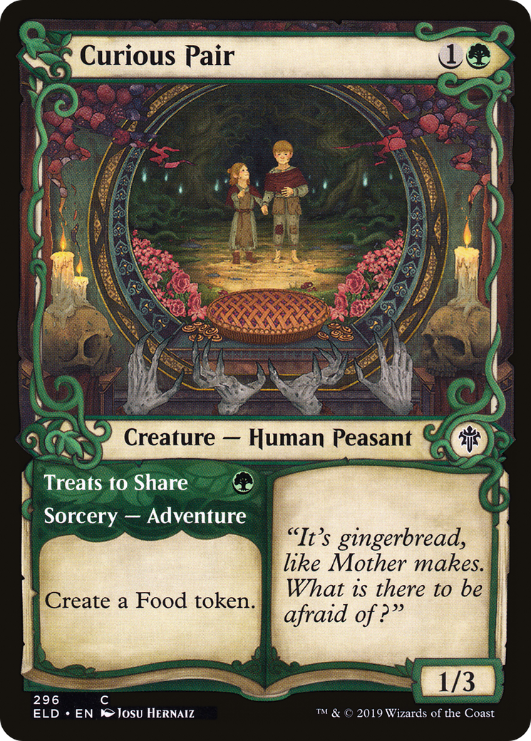 Curious Pair // Treats to Share (Showcase) [Throne of Eldraine] Foil