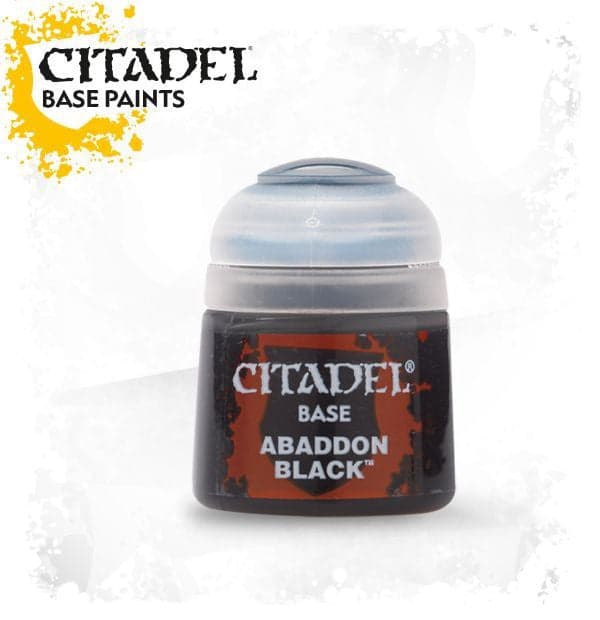 Citadel Colour | Base 12ml | Abaddon Black