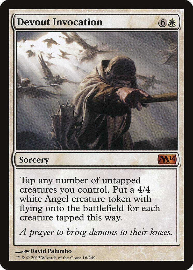 Devout Invocation [Magic 2014] Foil