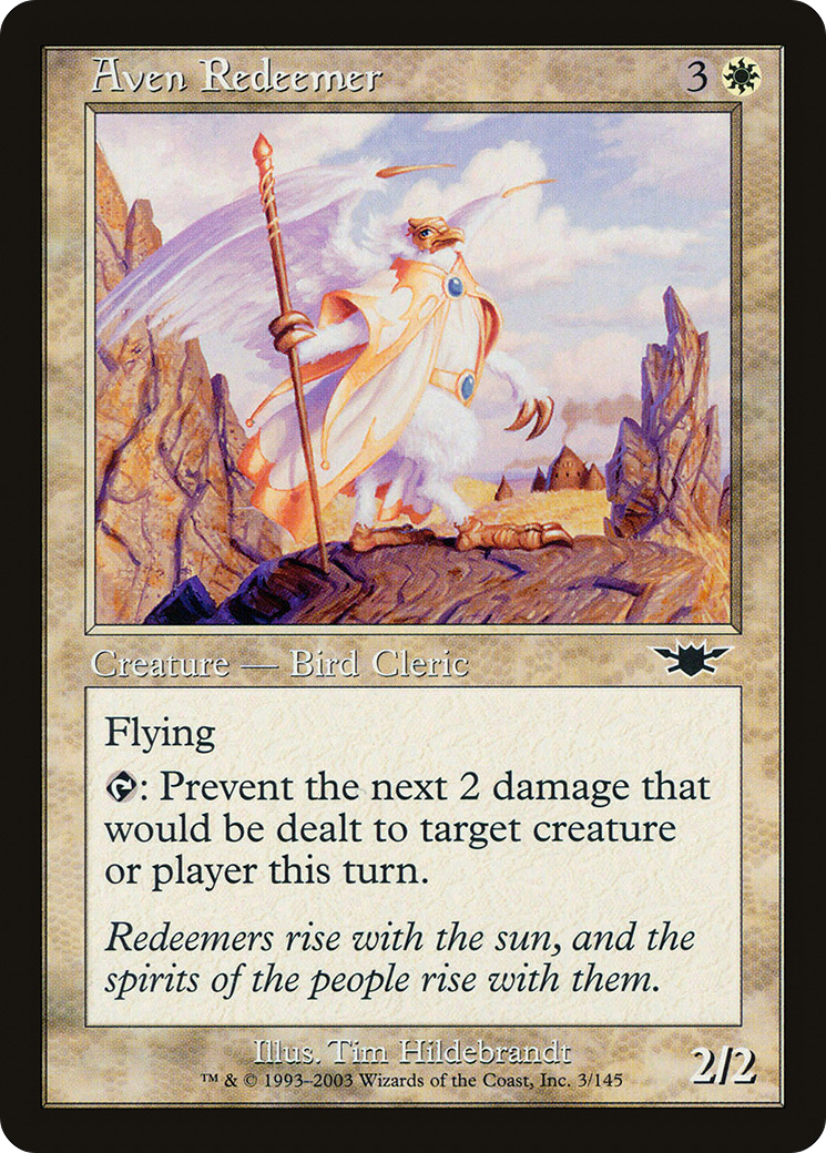 Aven Redeemer [Legions] Foil