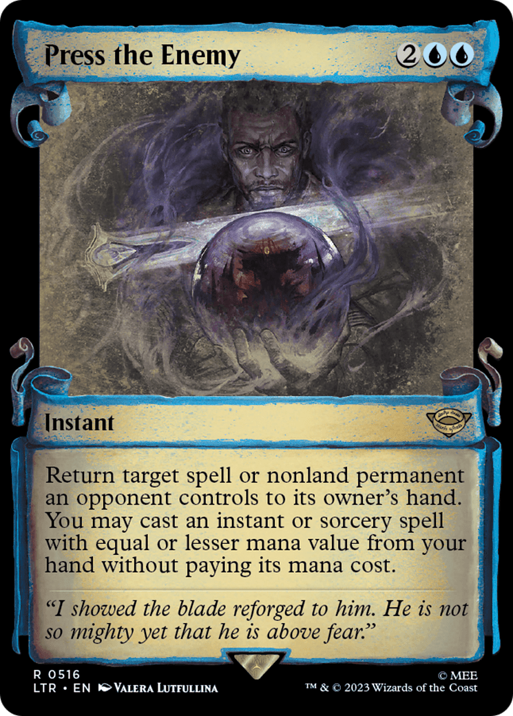 Press the Enemy [The Lord of the Rings: Tales of Middle-Earth Showcase Scrolls] Foil