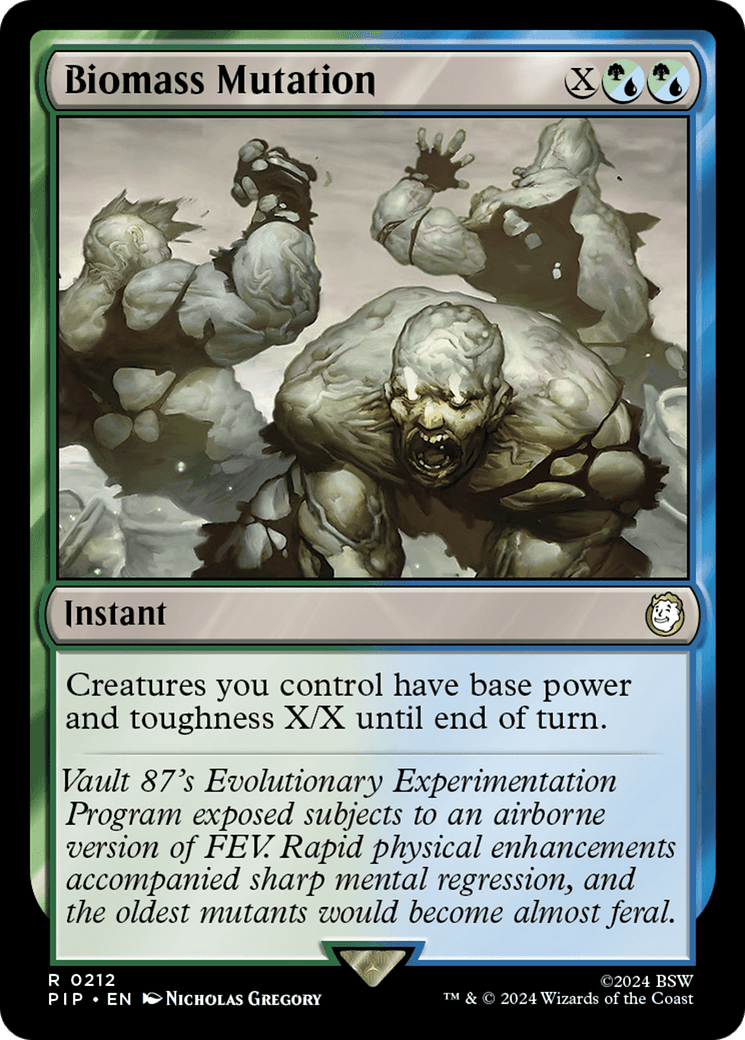 Biomass Mutation [Fallout] Foil