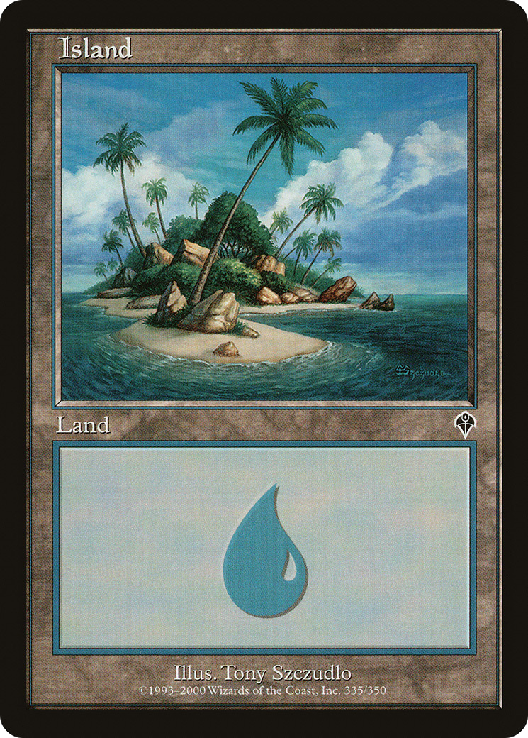 Island (335) [Invasion] Foil