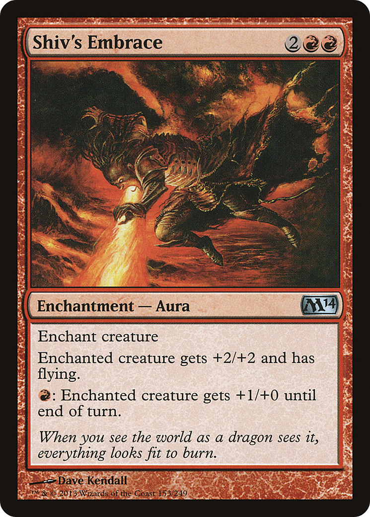 Shiv's Embrace [Magic 2014] Foil