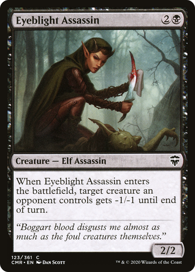 Eyeblight Assassin [Commander Legends] Foil