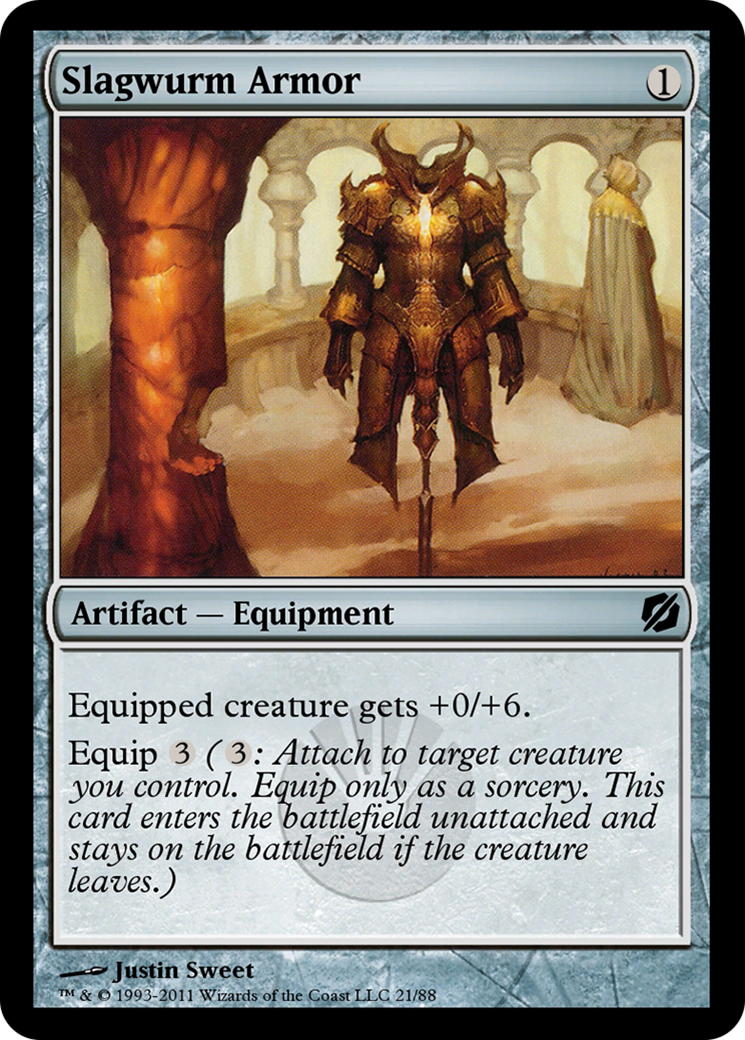 Slagwurm Armor (TD2-021) - Duel Decks: Mirrodin Pure vs. New Phyrexia