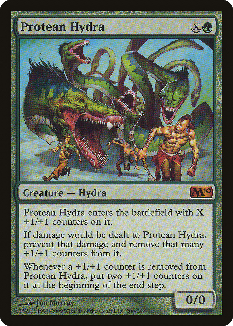 Protean Hydra [Magic 2010] Foil