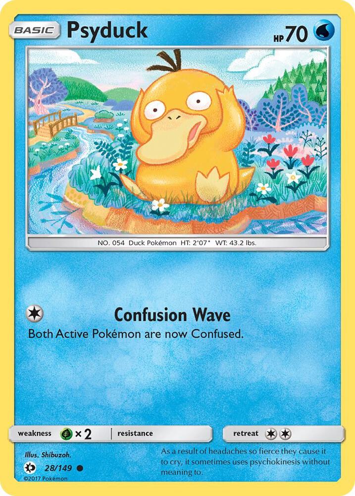 Psyduck 28/149 (SM Base Set) 