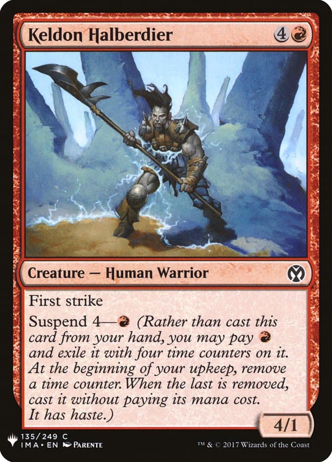 Keldon Halberdier |  (IMA-135) [The List]
