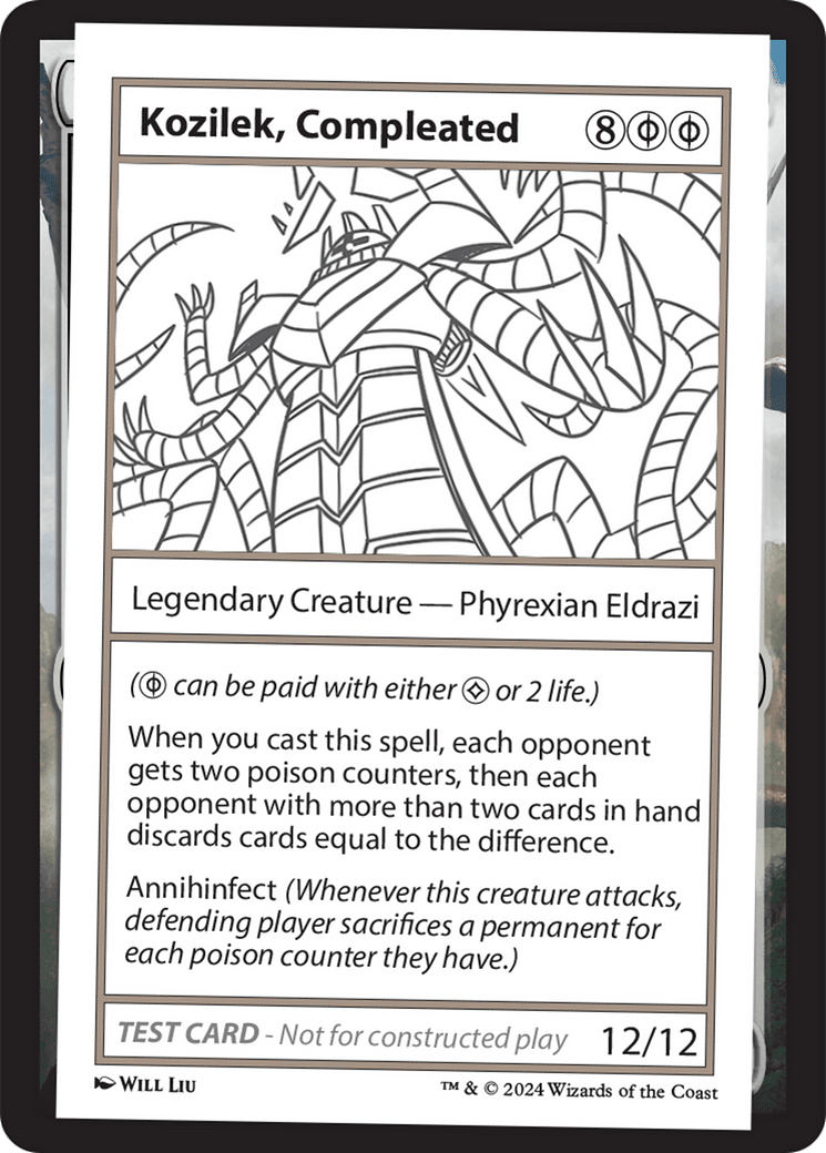 Kozilek, Completed [Mystery Booster 2 Playtest Cards]