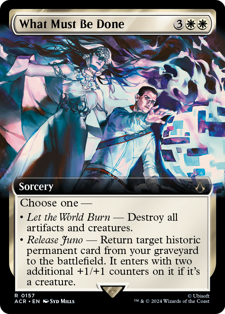 What Must Be Done (Extended Art) [Assassin's Creed] Foil