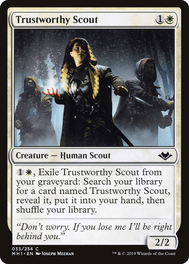 Trustworthy Scout [Modern Horizons] Foil