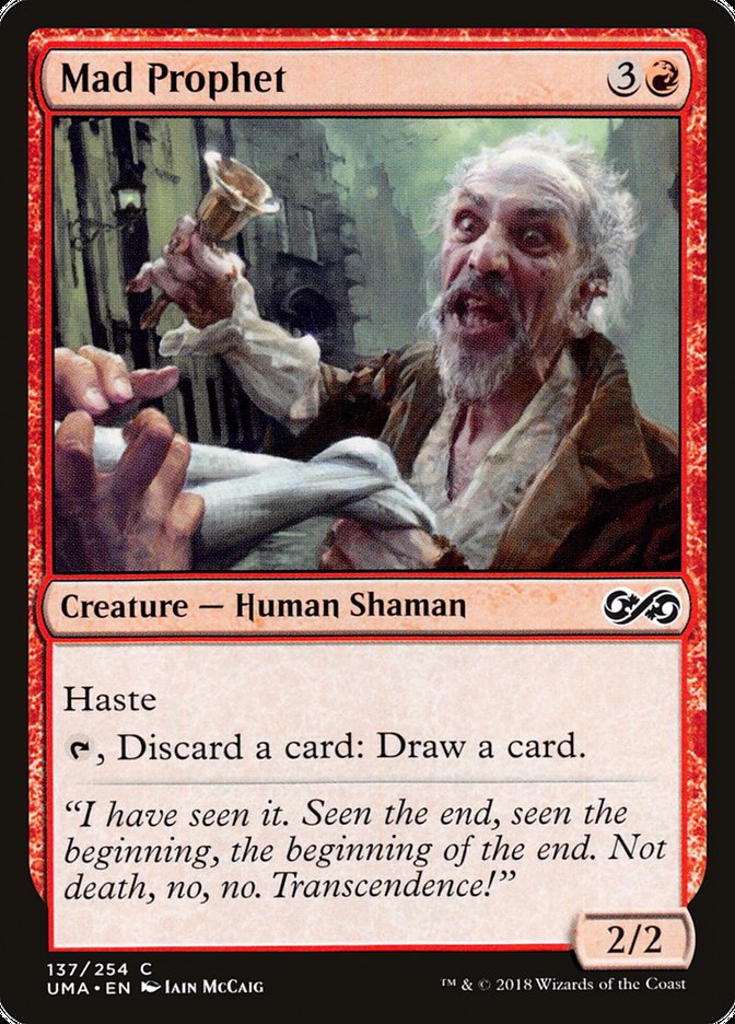 Mad Prophet 137/254 (Ultimate Masters)  - Foil