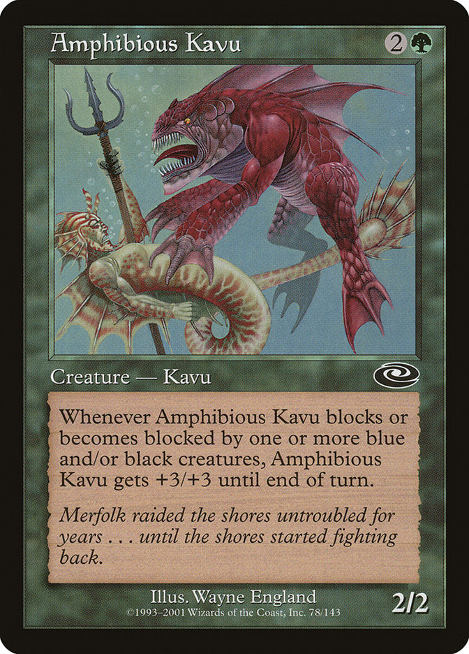 Amphibious Kavu 78/143 (Planeshift) 