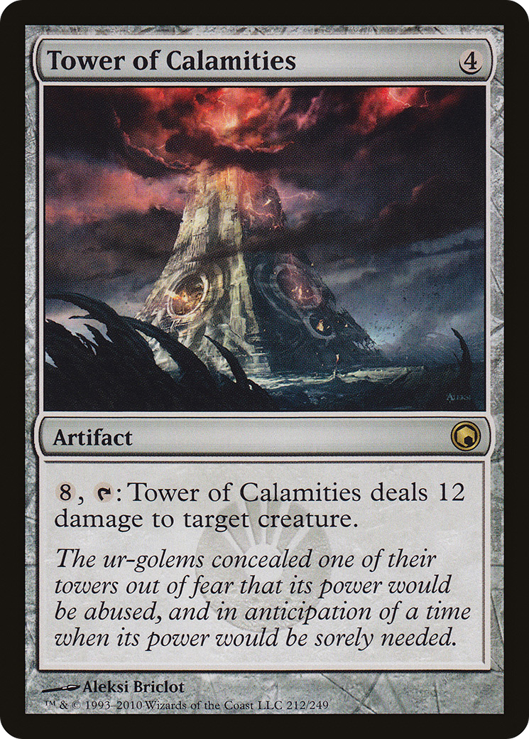 Tower of Calamities [Scars of Mirrodin] Foil
