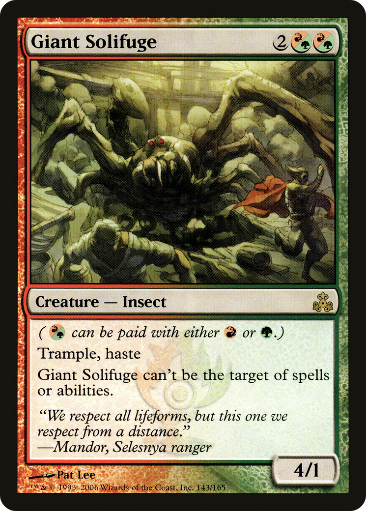 Giant Solifuge [Guildpact] Foil