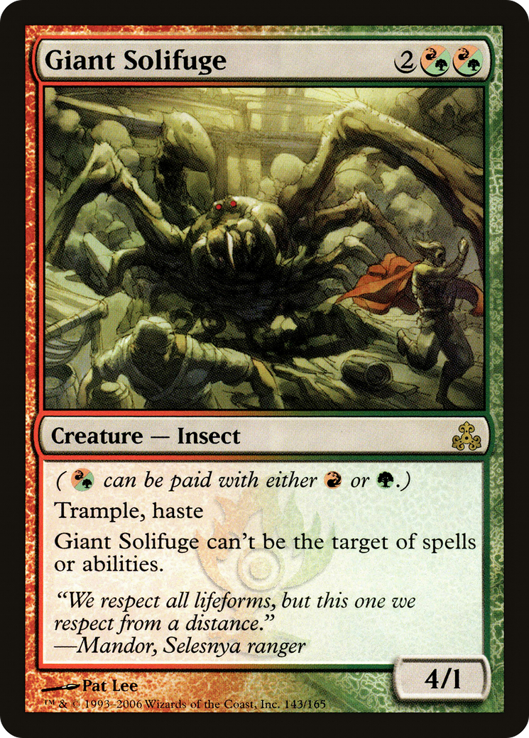 Giant Solifuge [Guildpact] Foil