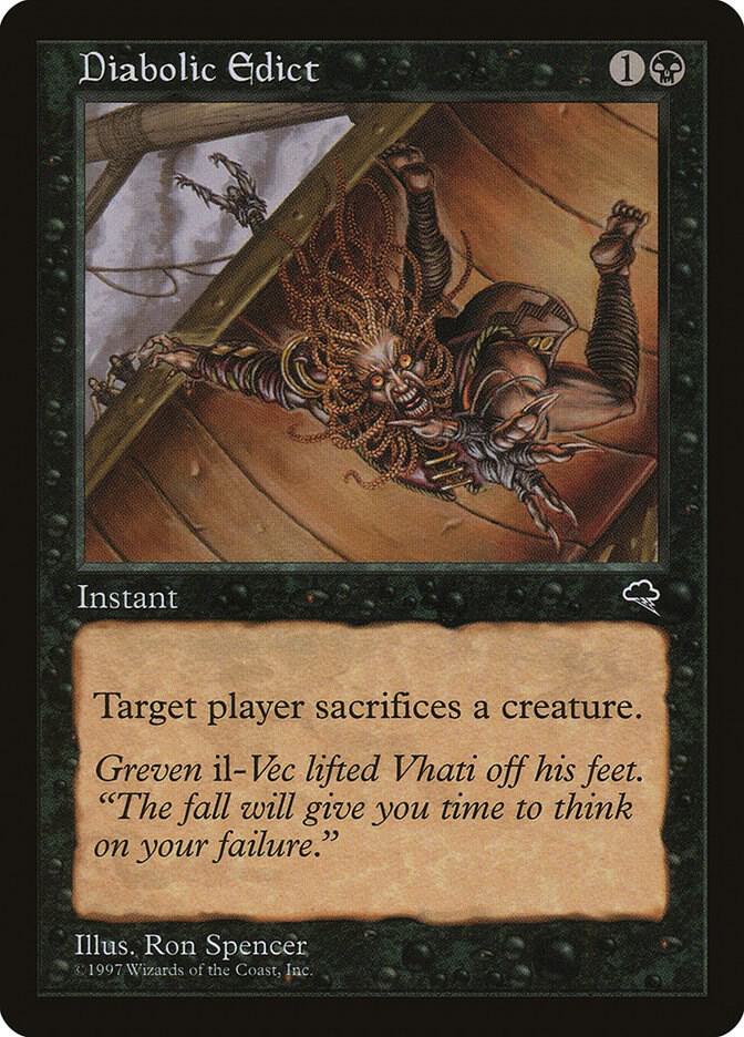 Diabolic Edict 128 (Tempest) 