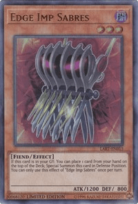 Edge Imp Sabres [LART-EN015] Ultra Rare