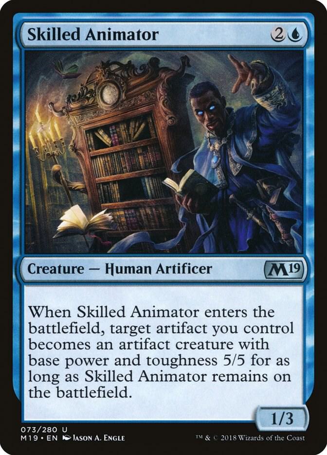 Skilled Animator 73/280 (Core Set 2019)  - Foil