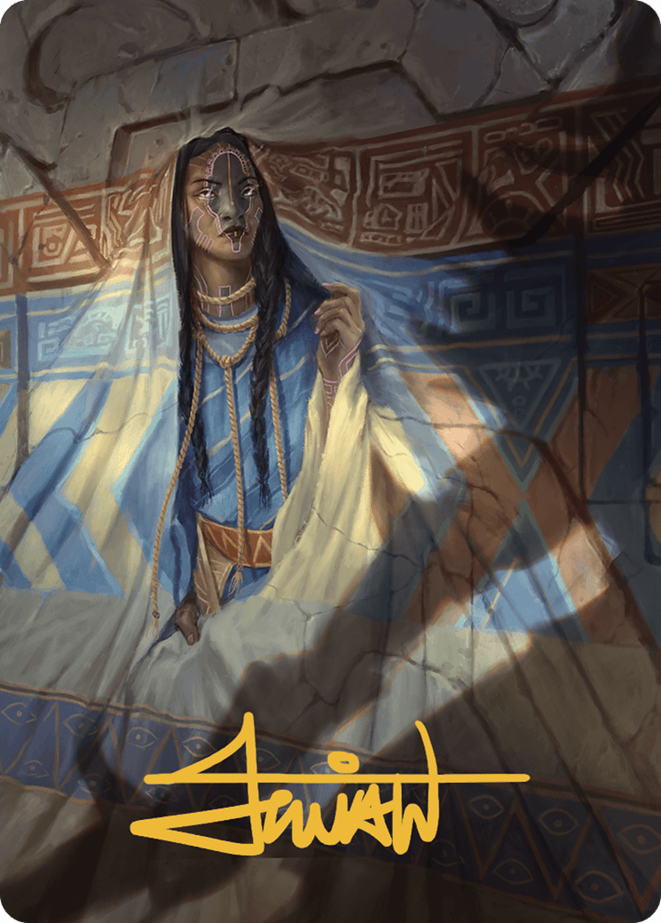 Whispersilk Cloak // Whispersilk Cloak (ALCI-080) - The Lost Caverns of Ixalan Art Series (Borderless) Foil