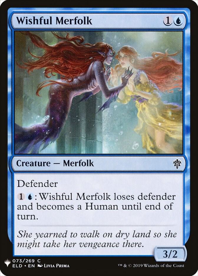 Wishful Merfolk ELD-73/5075 (The List Reprints) 