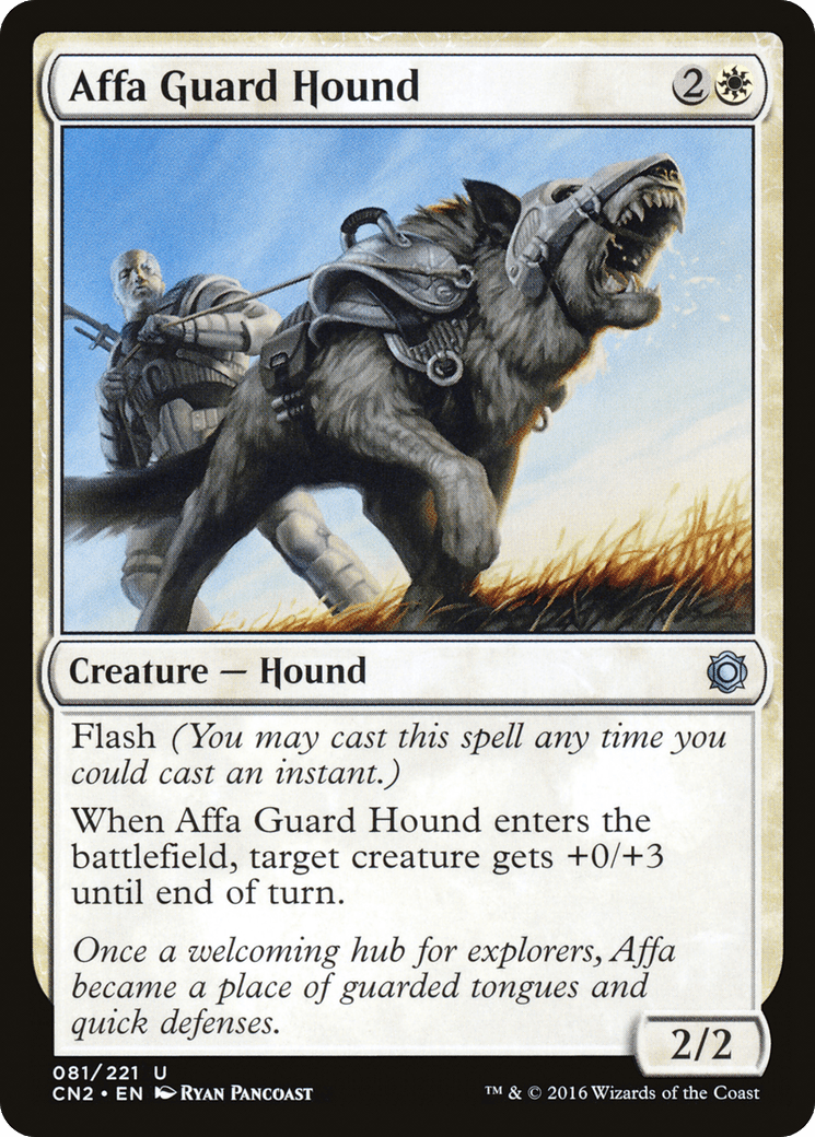 Affa Guard Hound [Conspiracy: Take the Crown] Foil