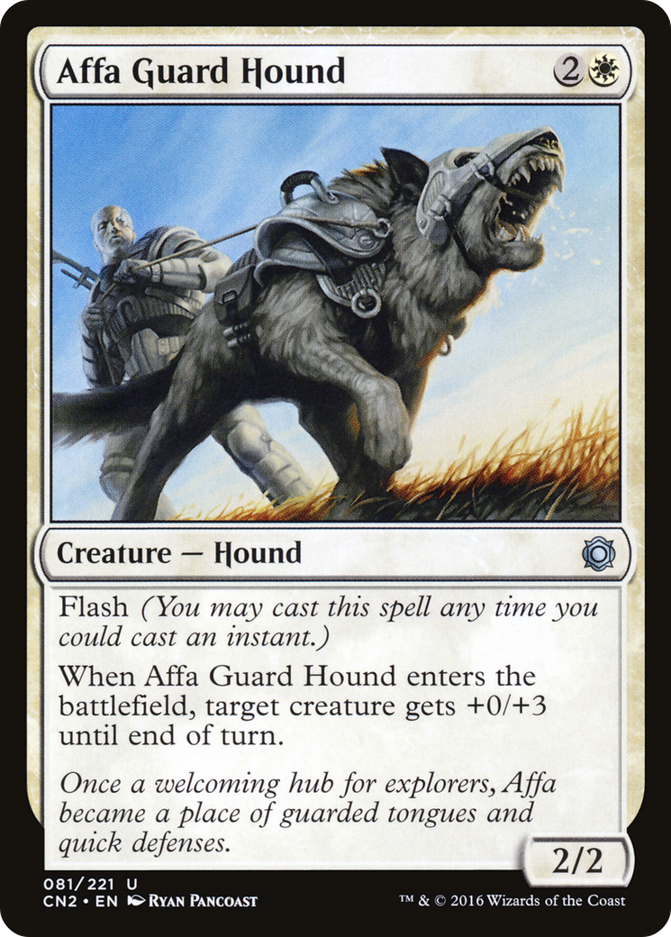 Affa Guard Hound [Conspiracy: Take the Crown] Foil