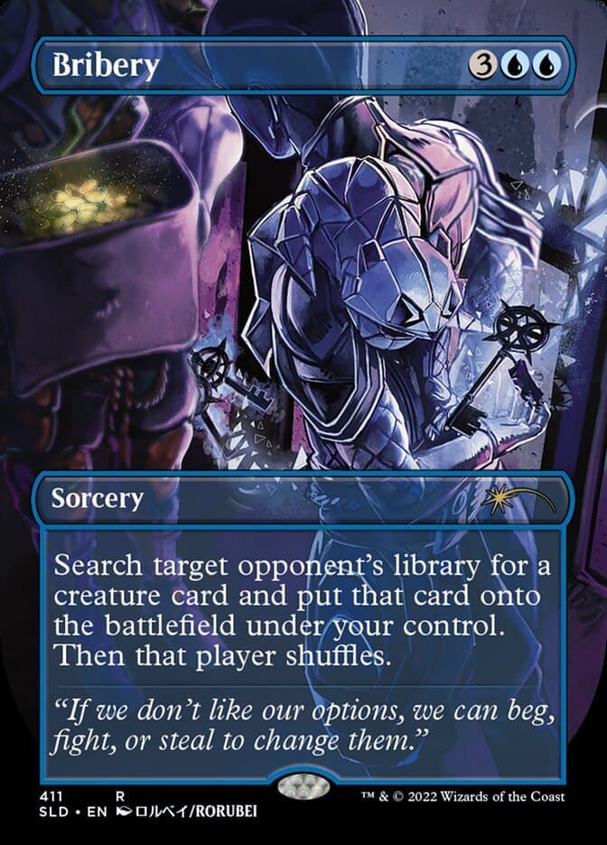 Bribery (Borderless) [Secret Lair Drop Series] Foil