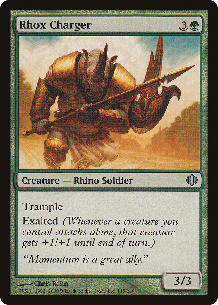 Rhox Charger [Shards of Alara] Foil