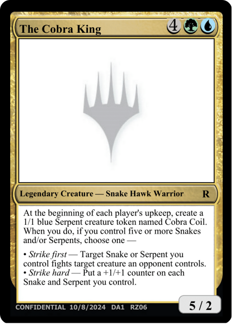 The Cobra King (DA1-RZ06) - Unknown Event