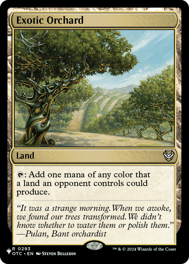 Exotic Orchard |  (OTC-293) [The List]