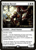 Solemn Recruit 22s/65 (Prerelease Cards)  - Foil
