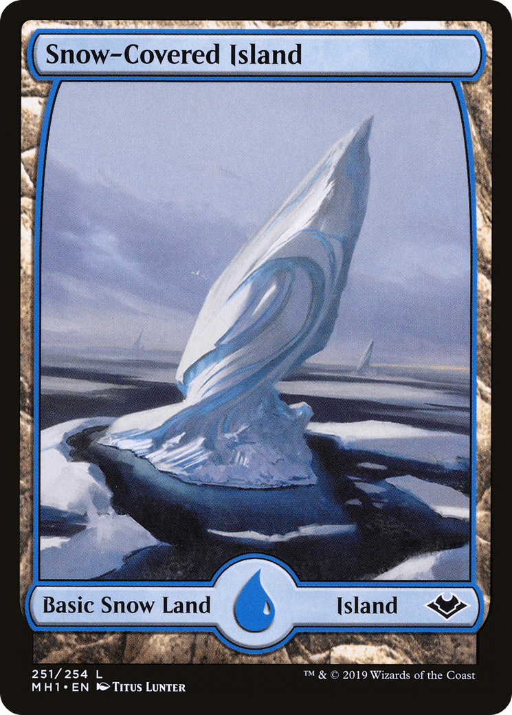 Snow-Covered Island [Modern Horizons] Foil