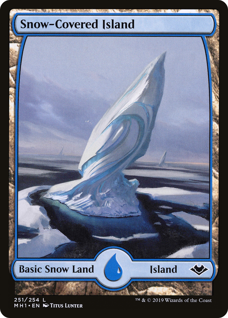 Snow-Covered Island [Modern Horizons] Foil
