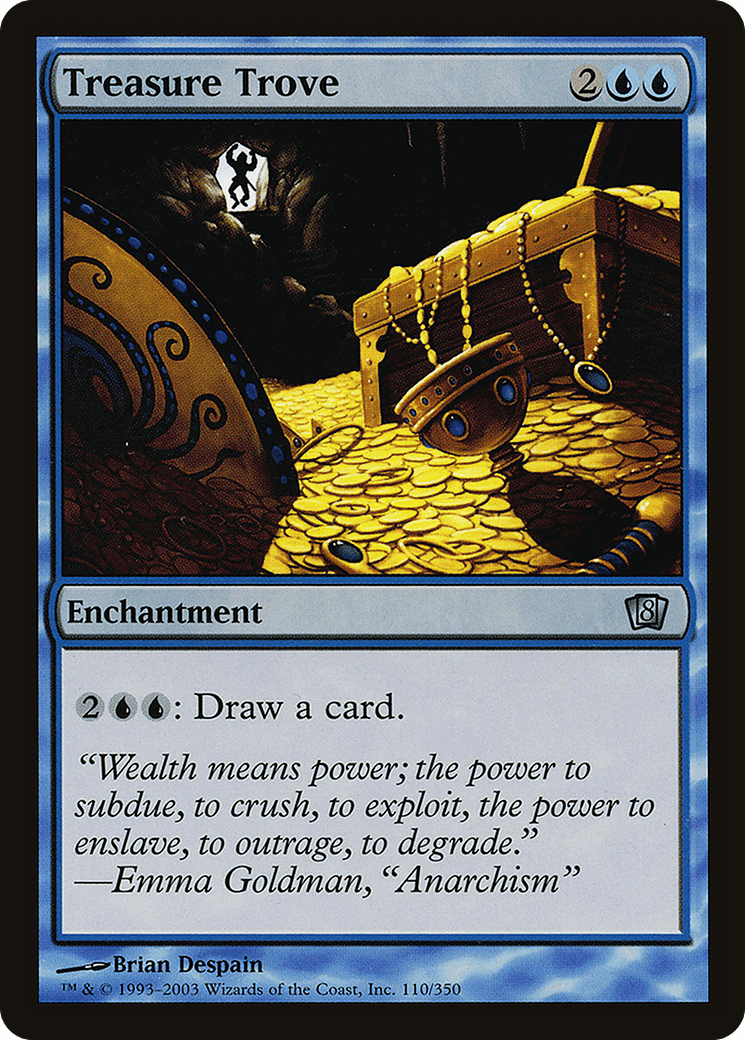 Treasure Trove (8ED-110★) - Eighth Edition Foil