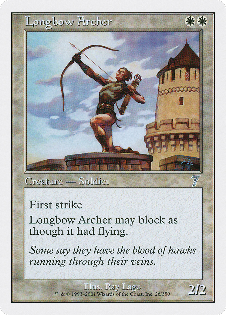 Longbow Archer [Seventh Edition] Foil