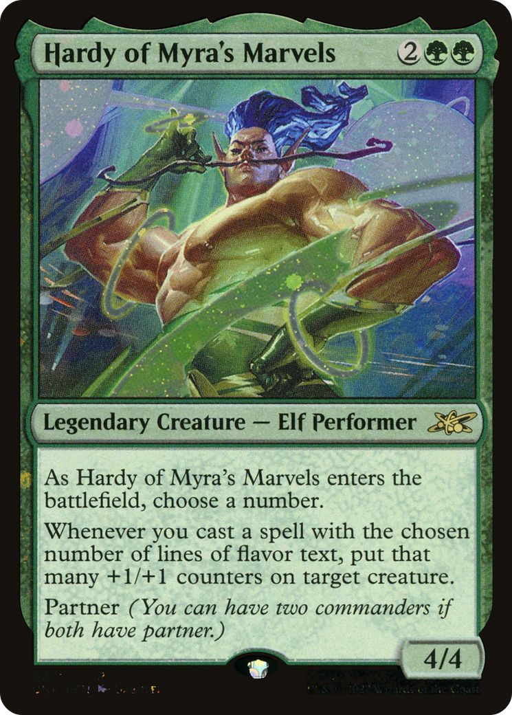 Hardy of Myra's Marvels (Galaxy Foil) [Unfinity]