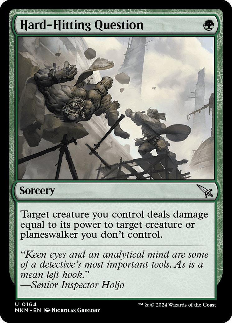 Hard-Hitting Question [Murders at Karlov Manor] Foil