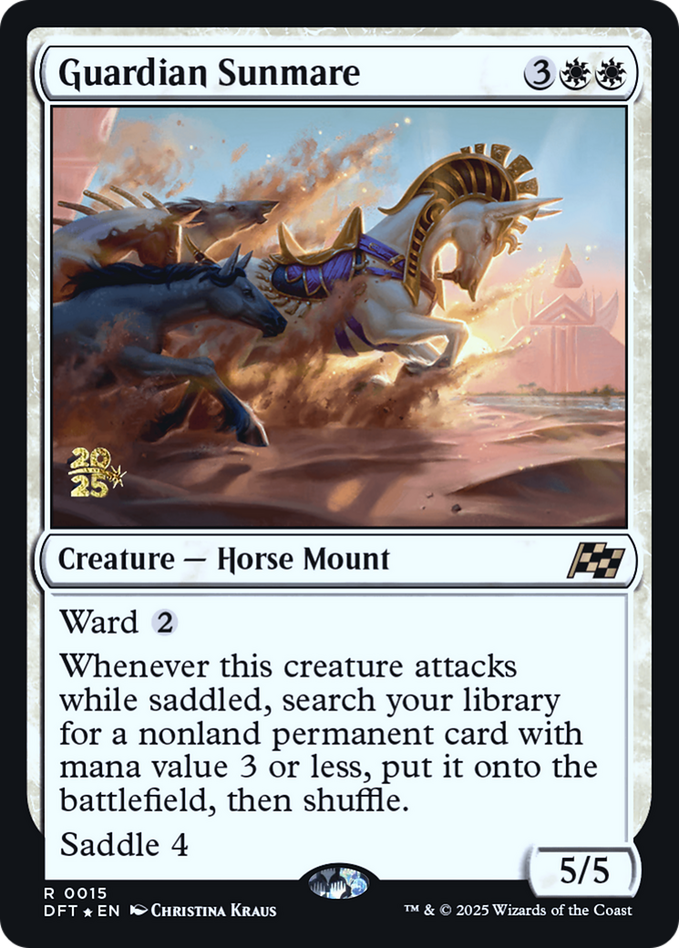 Guardian Sunmare (-015) [Prerelease Cards]  Foil