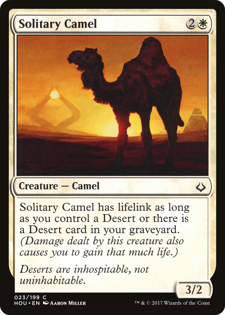 Solitary Camel [Hour of Devastation] Foil