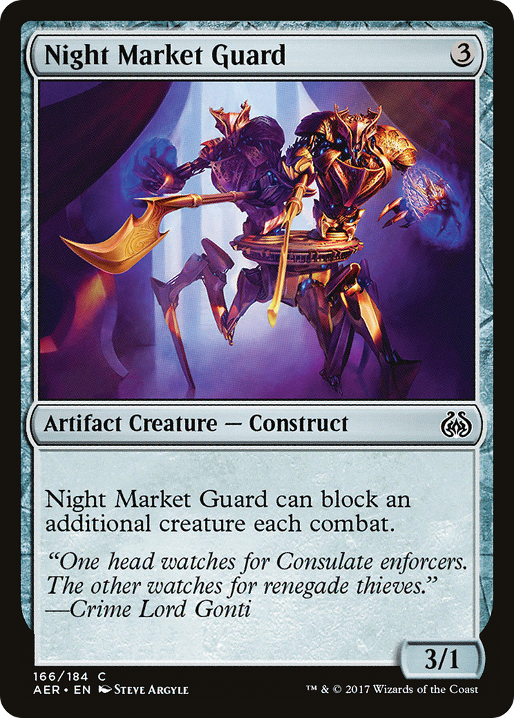 Night Market Guard [Aether Revolt] Foil